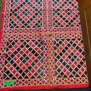 Vintage Indian Embroidered Tapestry